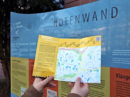 Auf urbanTour entlang der Leipziger Notenspur