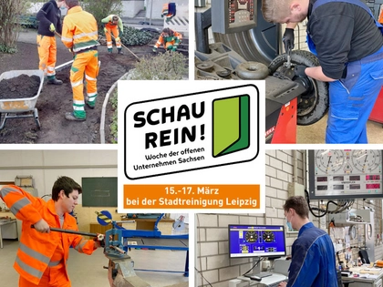 »SCHAU REIN«-Angebote der Stadtreinigung Leipzig