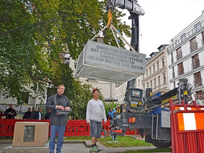 Arbeiten am finalen Bauabschnitt des Elstermühlgrabens in Leipzig gestartet