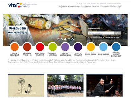 Anmeldung für Volkshochschulkurse im Frühjahrssemester 2019 startet am Montag