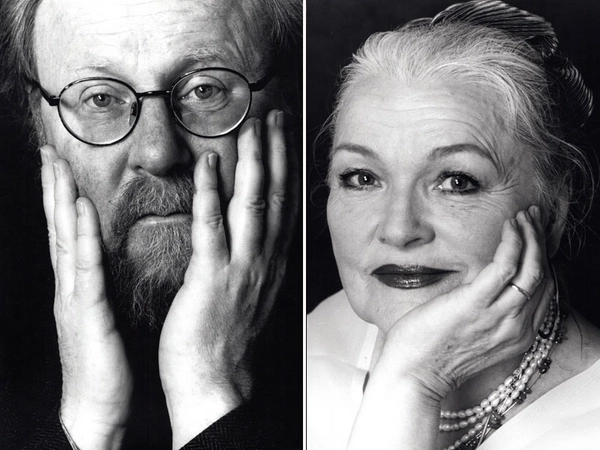 Wilhelm W. Reinke: Wolfgang Thierse (2002) und Eva-Maria Hagen (2002)