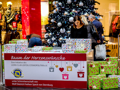 Benefizaktion in den Höfen am Brühl