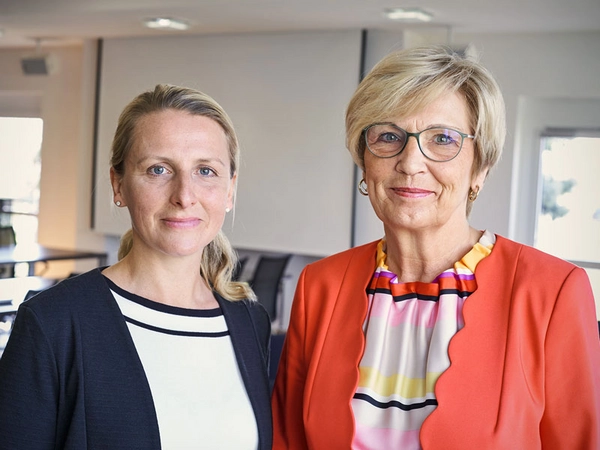 Der Lipsia-Vorstand: Dr. Christina Fleischer (rechts), Vorstandsvorsitzende und Vorstand Finanzwirtschaft, und Nelly Keding, Vorstand Wohnungswirtschaft. Foto: Lipsia