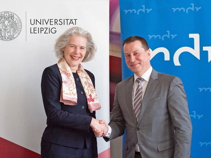 MDR schließt Kooperationsvertrag mit Universität Leipzig
