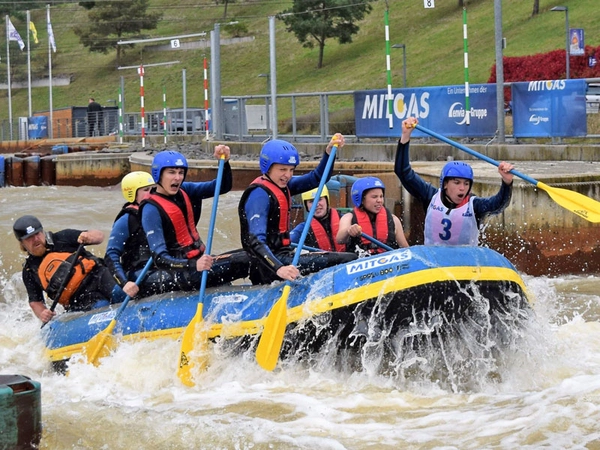 MITGAS Schüler-Rafting, Foto: unikumarketing
