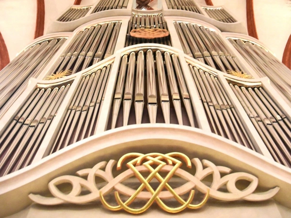 Bach-Orgel Prospekt, Foto: Maren Glockner