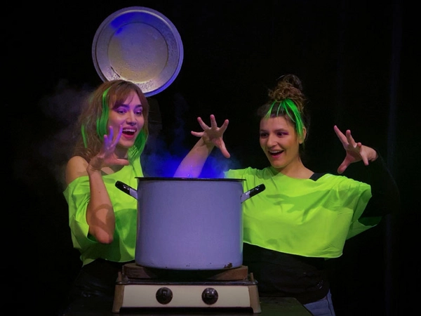 Studioproduktion in der HMT Leipzig: Hexe Hillary geht in die Oper, Foto: Achim Frank
