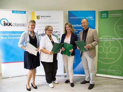 Koordinierungsstelle Gesundheit von HTWK Leipzig an Stadt Leipzig übergeben