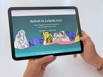 Virtuelle Ausstellung der Gedenkstätte für Zwangsarbeit Leipzig für Grimme Online Award 2025 nominiert Virtuelle Ausstellung der Gedenkstätte für Zwangsarbeit Leipzig für Grimme Online Award 2025 nominiert