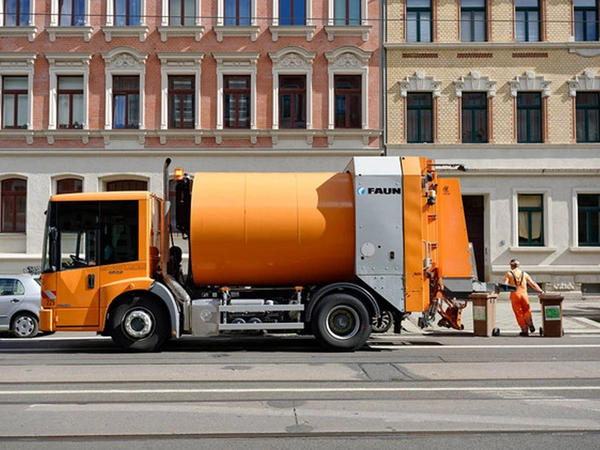 Stadtreinigung Leipzig: Abfallentsorgung, Foto: Marcel Noack