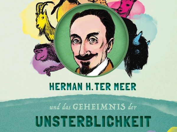 Kinderbuch: Geheimnis der Unsterblichkeit, Cover: Naturkundemuseums Leipzig
