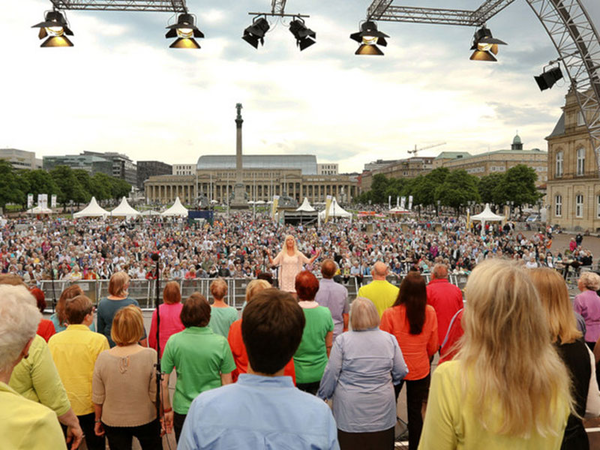 Deutsches Chorfest 2016 in Stuttgart, Foto: Roberto Bulgrin