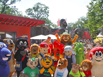 Maskottchen-Treffen am Pfingstwochenende im Zoo Leipzig Maskottchen-Treffen am Pfingstwochenende im Zoo Leipzig