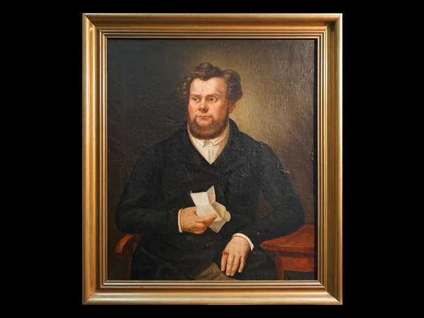 Porträt Robert Blums in der Galerie des Bundespräsidenten, Foto: Stadtgeschichtliches Museum Leipzig
