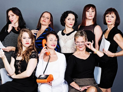 Premiere von Franz Wittenbrinks "SEKRETÄRINNEN" in der Musikalischen Komödie Leipzig