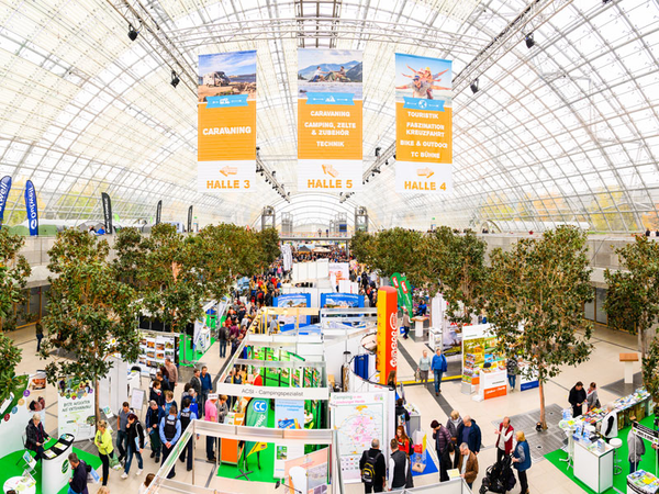 Touristik & Caravaning auf dem Leipziger Messegelände, Foto: Messe Stuttgart