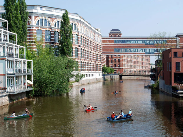 Buntgarnwerke an der Weißen Elster, Foto: Andreas Schmidt