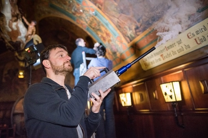 Auerbachs Keller: Wandgemälde im Fasskeller erhalten