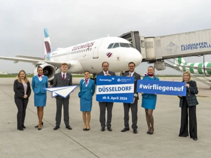 Eurowings verbindet Leipzig/Halle mit Düsseldorf