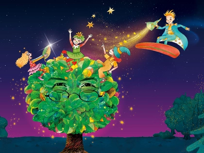 Kindermusical „Sternenstaub für den Traumzauberbaum – Ein Weihnachtsmusical“ im Historischen Spiegelpalast Leipzig