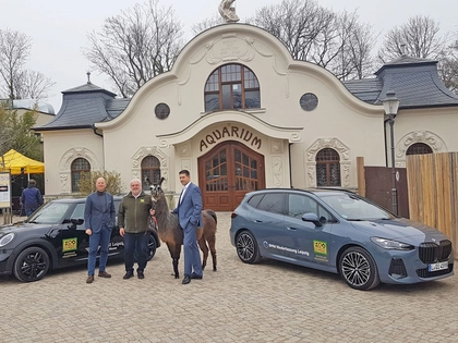 Prominenter Neuzugang: BMW als Goldsponsor im Zoo Leipzig präsentiert Prominenter Neuzugang: BMW als Goldsponsor im Zoo Leipzig präsentiert