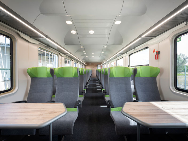 FlixTrain: Innenansicht, Foto: FlixTrain