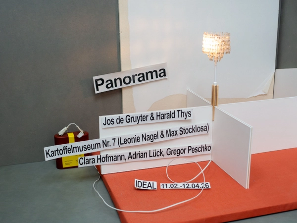 Gestaltung: Adrian Lück, Foto: Kunstraum IDEAL