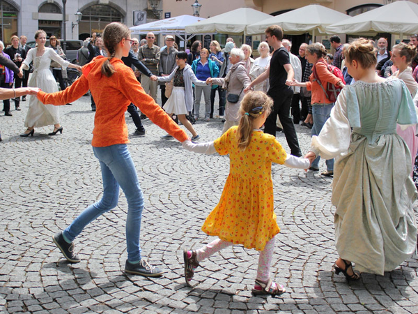 Tanz in der Stadt, Foto: Elke Leinhoß