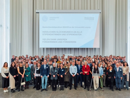 132 Studierende der Universität Leipzig erhalten ein Deutschlandstipendium 132 Studierende der Universität Leipzig erhalten ein Deutschlandstipendium