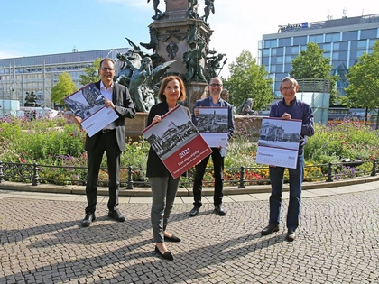 Historischer Leipzig-Kalender 2021 mit Fotografien aus dem Atelier Paul Faulstich ab sofort erhältlich