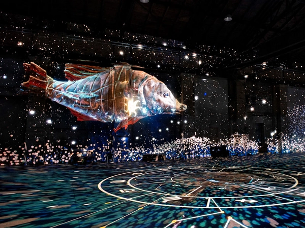 Franz Fischnaller: THE GREAT CIRCLE, Foto: Luca Migliore / Kunstkraftwerk