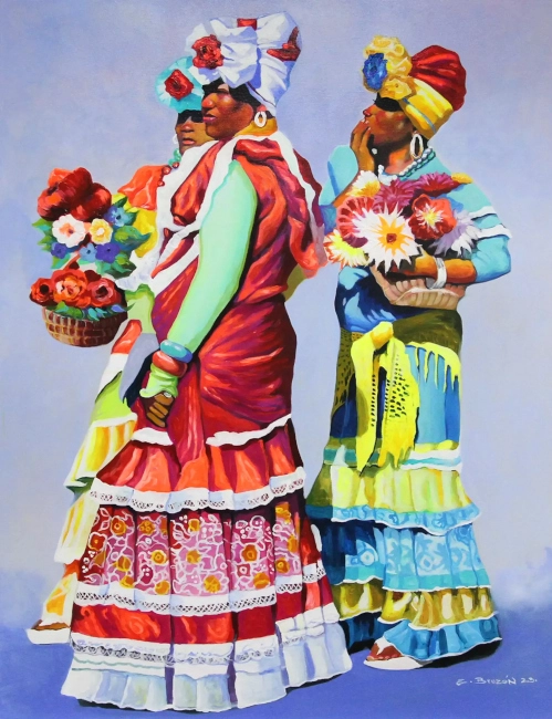 Ernesto-Bruzon: Las Habaneras de la Plaza de la Catedral