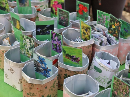 Verschenke- und Tauschmarkt für Saatgut und Pflanzen im Zeitgeschichtlichen Forum Leipzig