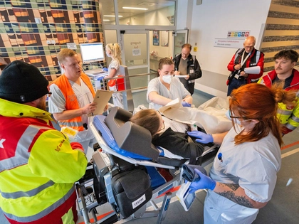 „Massenanfall von Verletzten“: Medizinisches Personal am Universitätsklinikum Leipzig übt Versorgung vieler Verletzter