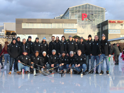 Die EXA IceFighters sind zu Gast im Paunsdorf Center Die EXA IceFighters sind zu Gast im Paunsdorf Center