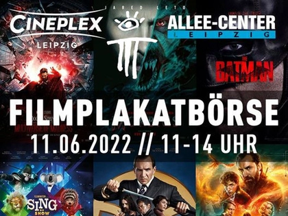 Endlich wieder Filmplakatbörse im Allee-Center Leipzig