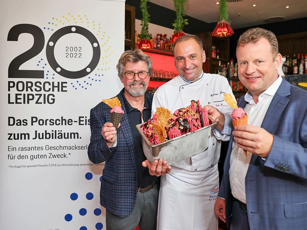 Offizieller Verkaufsstart des Porsche-Jubiläumseises, Foto: Porsche AG - Leipzig