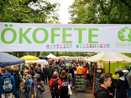 Ökolöwen laden am Sonntag zur Ökofete in den Clara-Zetkin-Park
