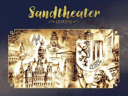 Einzigartige Show des Sandtheater Leipzig im Blauen Salon des Central Kabaretts