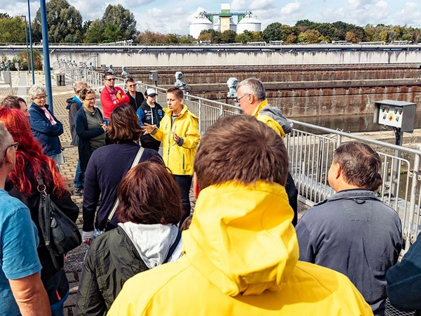 Tag der offenen Tür im Klärwerk Rosental: Die Abwasserbehandlung von A bis Z kennenlernen, Foto: Leipziger Gruppe