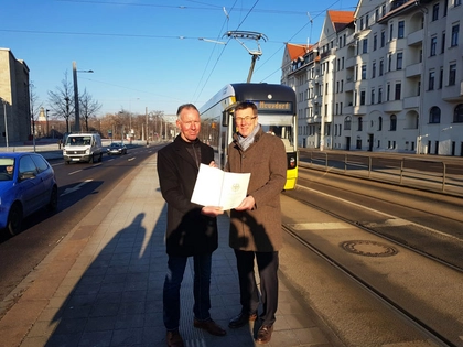 Bund fördert Beschleunigung des öffentlichen Personennahverkehrs in Leipzig