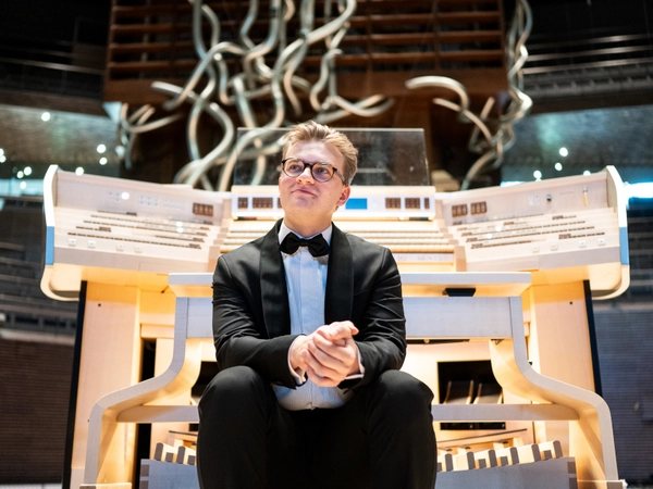 Orgelsolist: Aleksanteri Wallius, Foto: Sakari Röyskö