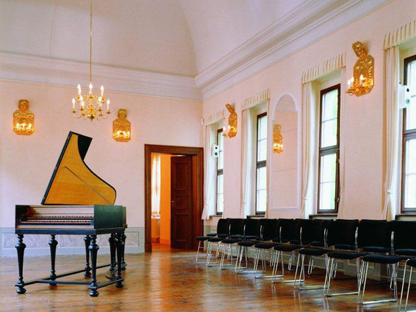 Sommersaal im Bach-Museums Leipzig, Foto: Martin Klindtworth