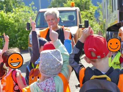 Ferienspaß bei der Stadtreinigung Leipzig