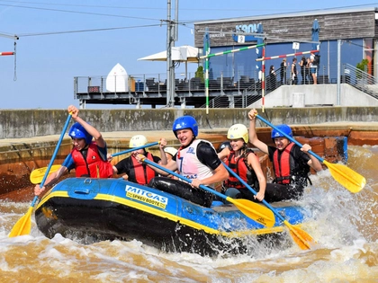 15. MITGAS Schüler-Rafting: Finale im Kanupark Markkleeberg