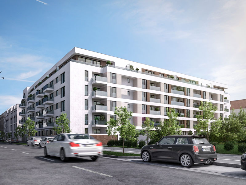 AOC vollendet Rohbau des Leipziger Wohnprojektes „liv´in reudnitz