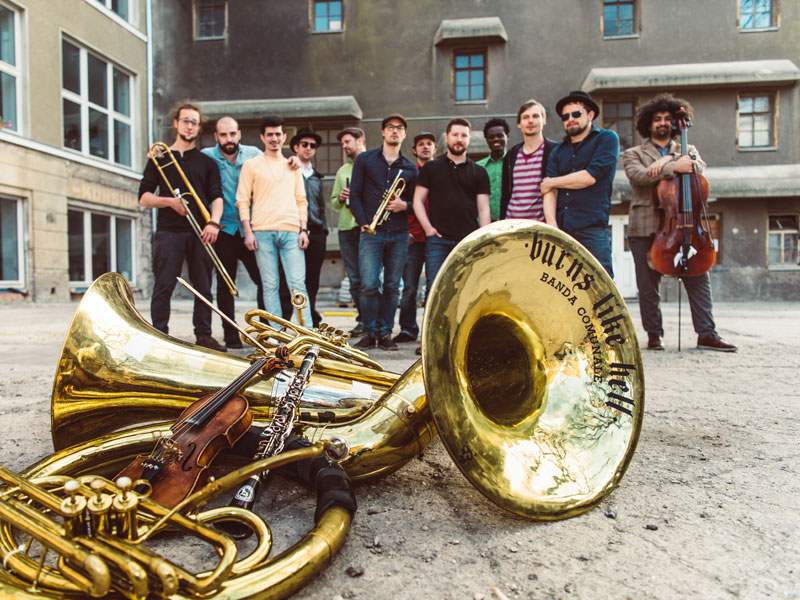 Konzert mit der Banda Comunale im Zeitgeschichtlichen Forum Leipzig