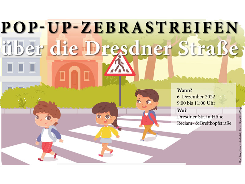 Pop Up Zebrastreifen Aktion Sicherer Schulweg Dresdner Stra e In pop-up-zebrastreifen-aktion-sicherer-schulweg-dresdner-stra-e-in