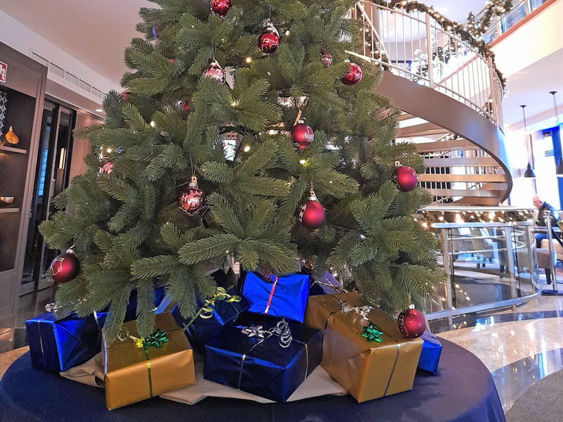 Charity Weihnachtsbaum zu Gunsten des Hospiz ADVENA im Seaside Park