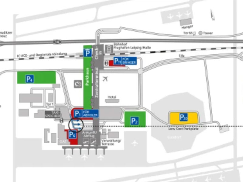 Flughafen Leipzig/Halle regelt Kurzzeitparken neu - LEIPZIGINFO.DE